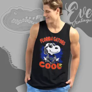 Snoopy Florida Gators Cool Tank Top Racerback