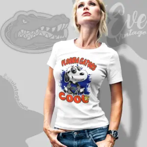 Snoopy Florida Gators Cool Women T shirt