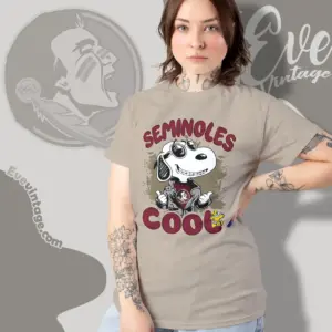 Snoopy Florida State Seminoles Cool Women T shirt