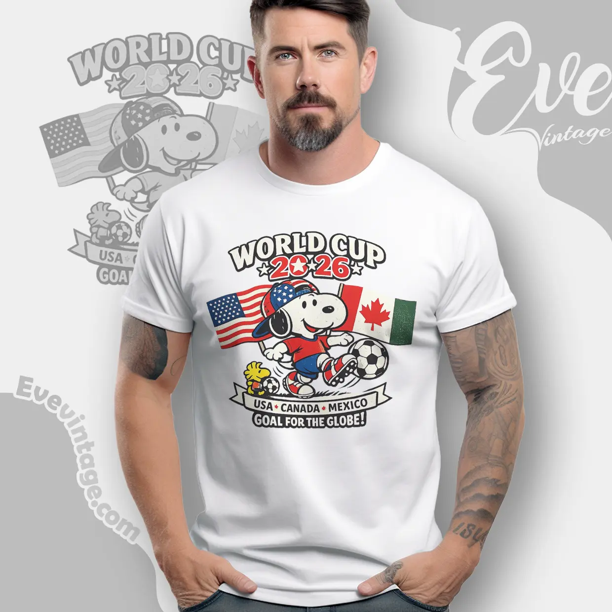 Snoopy Football Goal For The Globe World Cup T shirt Snoopy Football Goal For The Globe World Cup T shirt