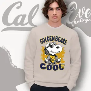 Snoopy Golden Bears Cool Sweatshirt