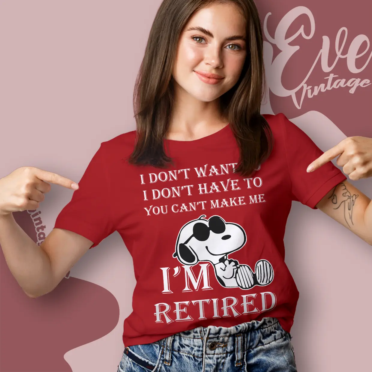 Snoopy Im Retired Women T shirt Snoopy Im Retired Women T shirt