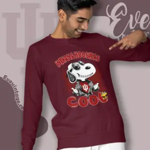Snoopy Indiana Hoosiers Cool Sweatshirt