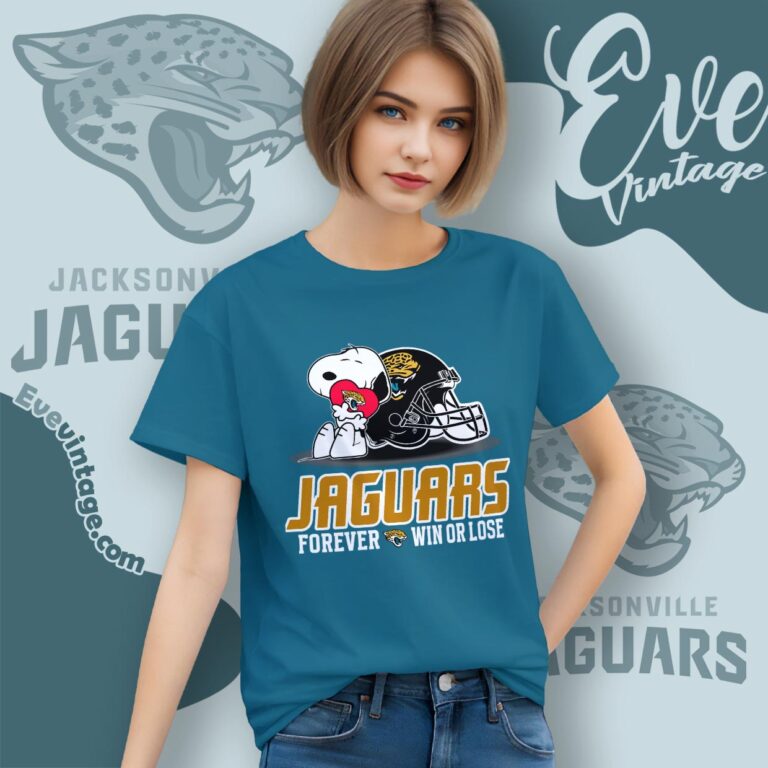 Snoopy Jacksonville Jaguars Forever Win Or Lose Shirt Women T shirt Snoopy Jacksonville Jaguars Forever Win Or Lose Shirt Women T shirt