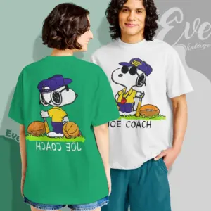 Snoopy Joe Coach Vintage 90s Women T shirt