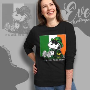 Snoopy Joe Cool Irish Style Shirt Sweatshirt