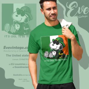 Snoopy Joe Cool Irish Style Shirt