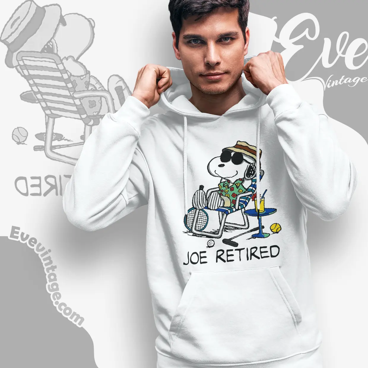 Snoopy Joe Retired Hoodie Snoopy Joe Retired Hoodie