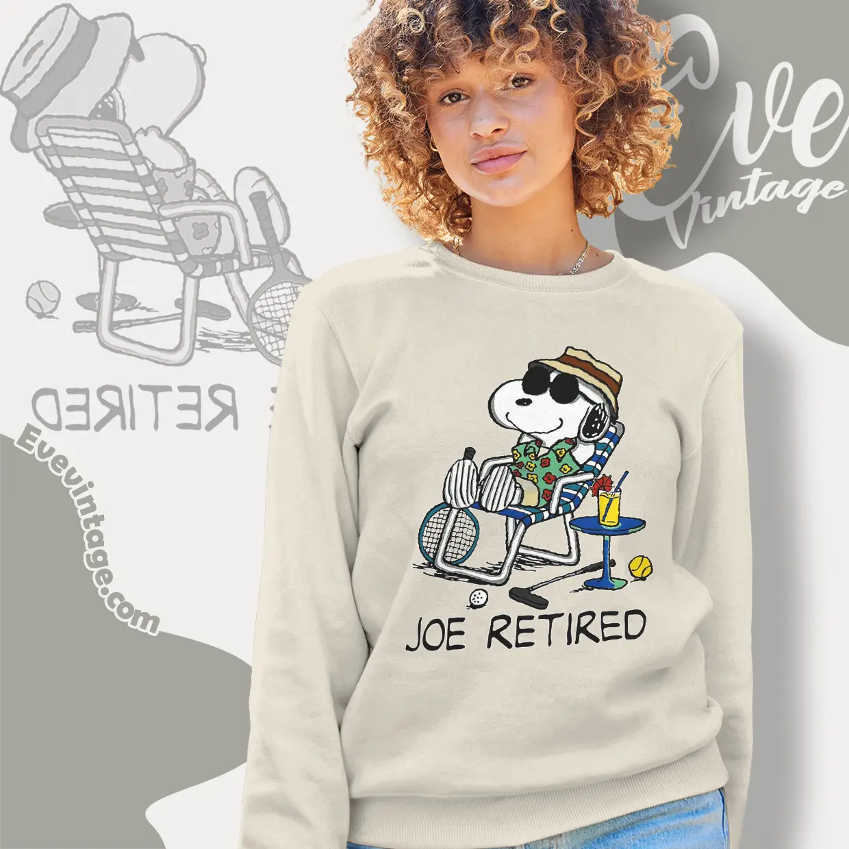 Snoopy Joe Retired Sweatshirt Snoopy Joe Retired Sweatshirt