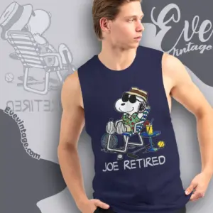 Snoopy Joe Retired Tank Top Racerback