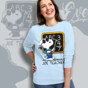 Snoopy Joe Teacher Vintage Sweatshirt