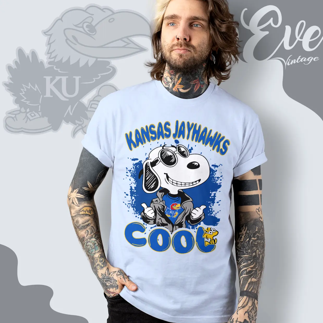 Snoopy Kansas Jayhawks Cool T shirt Snoopy Kansas Jayhawks Cool T shirt