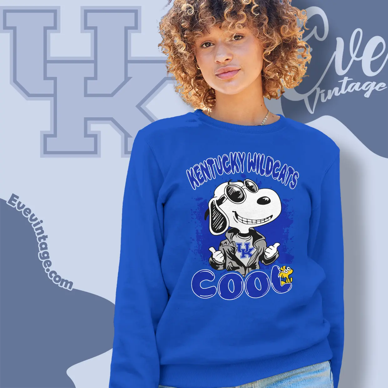 Snoopy Kentucky Wildcats Cool Sweatshirt Snoopy Kentucky Wildcats Cool Sweatshirt