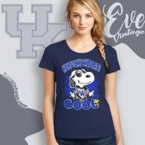 Snoopy Kentucky Wildcats Cool Women T shirt