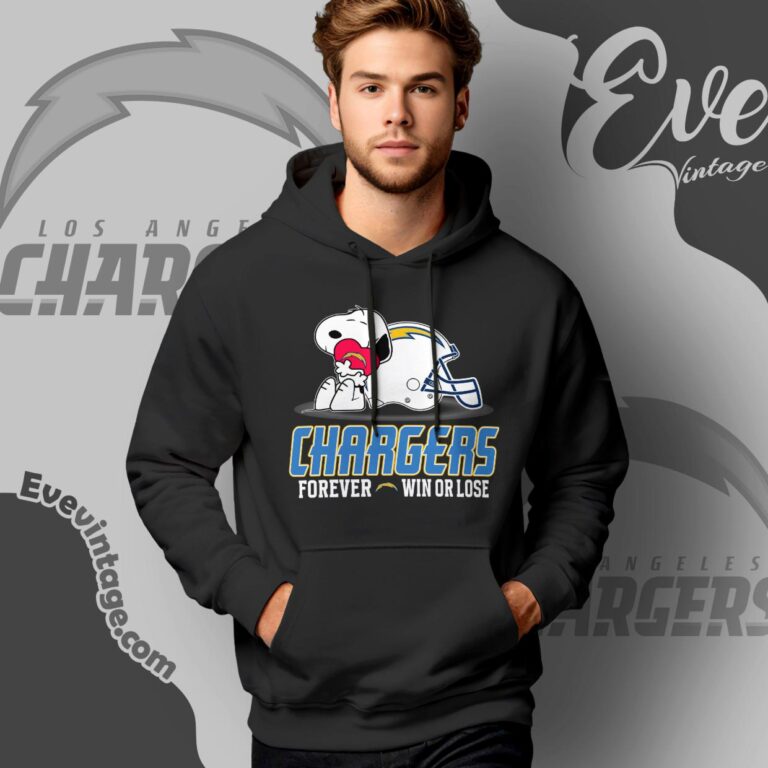 Snoopy Los Angeles Chargers Forever Win Or Lose Shirt Hoodie Snoopy Los Angeles Chargers Forever Win Or Lose Shirt Hoodie
