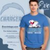 Snoopy Los Angeles Chargers Forever Win or Lose Shirt