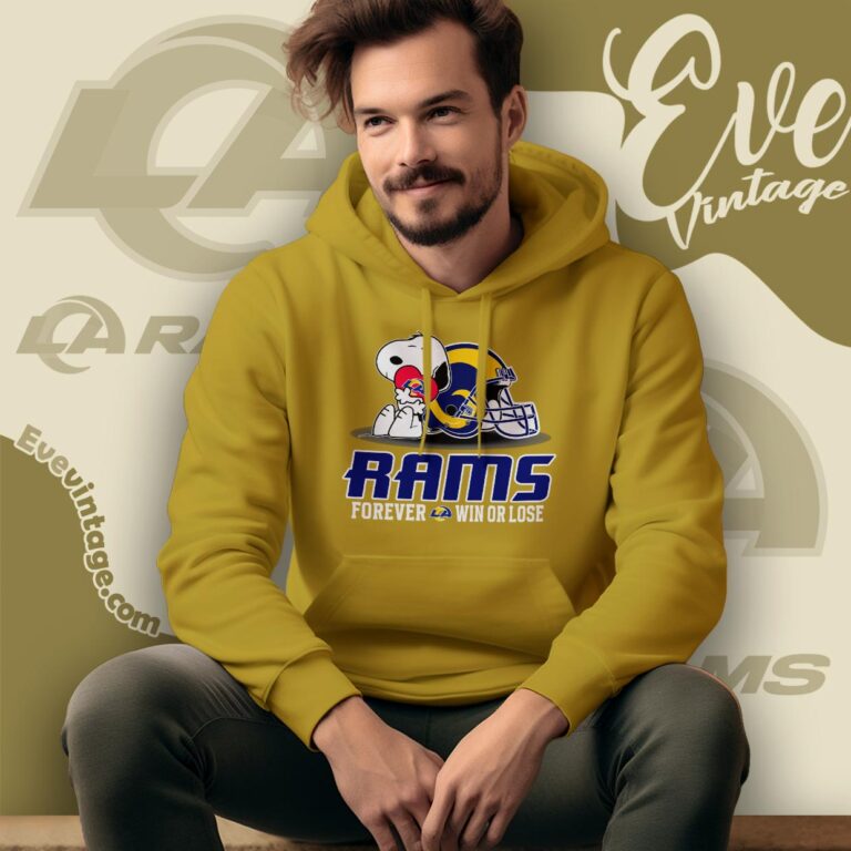 Snoopy Los Angeles Rams Forever Win Or Lose Shirt Hoodie Snoopy Los Angeles Rams Forever Win Or Lose Shirt Hoodie