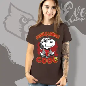 Snoopy Louisville Cardinals Cool Women T shirt