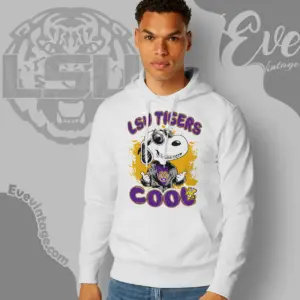 Snoopy Lsu Tigers Cool Hoodie