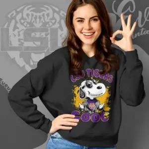 Snoopy Lsu Tigers Cool Sweatshirt