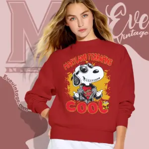 Snoopy Maryland Terrapins Cool Sweatshirt