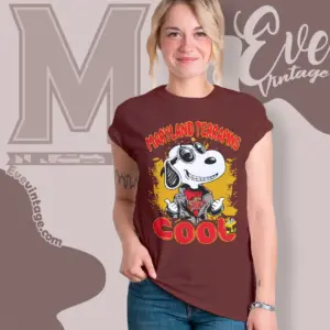 Snoopy Maryland Terrapins Cool Women T shirt