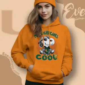 Snoopy Miami Hurricanes Cool Hoodie