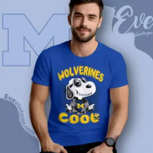Snoopy Michigan Wolverines Cool T shirt