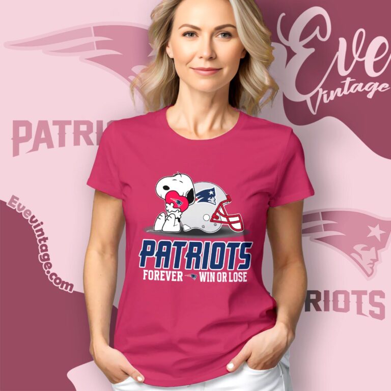 Snoopy New England Patriots Forever Win Or Lose Shirt Women T shirt Snoopy New England Patriots Forever Win Or Lose Shirt Women T shirt