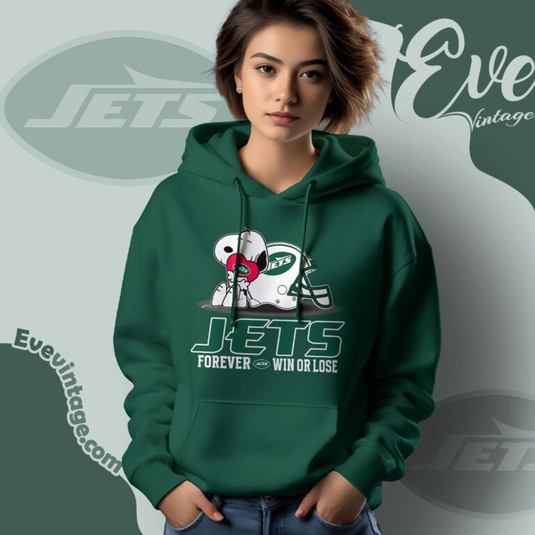 Snoopy New York Jets Forever Win Or Lose Shirt Hoodie Snoopy New York Jets Forever Win Or Lose Shirt Hoodie
