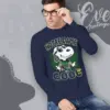 Snoopy Notre Dame Fighting Irish Cool Long Sleeve Tee