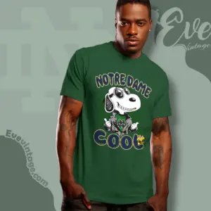 Snoopy Notre Dame Fighting Irish Cool T shirt