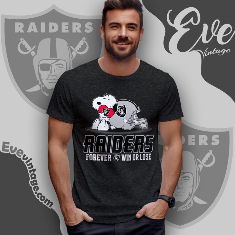 Snoopy Oakland Raiders Forever Win Or Lose Shirt T shirt Snoopy Oakland Raiders Forever Win Or Lose Shirt T shirt
