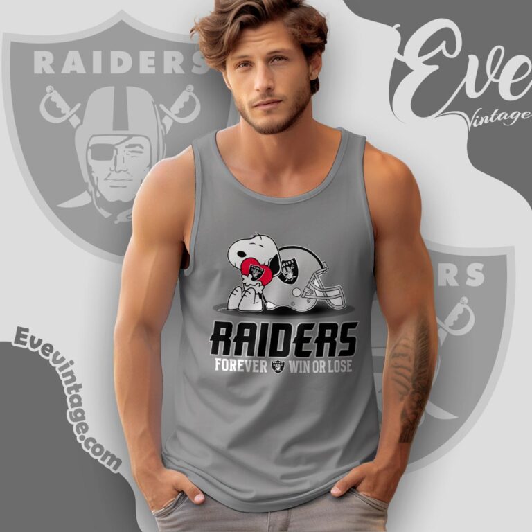 Snoopy Oakland Raiders Forever Win Or Lose Shirt Tank Top Racerback Snoopy Oakland Raiders Forever Win Or Lose Shirt Tank Top Racerback