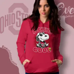 Snoopy Ohio State Buckeyes Cool Hoodie