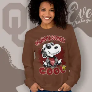 Snoopy Oklahoma Sooners Cool Sweatshirt
