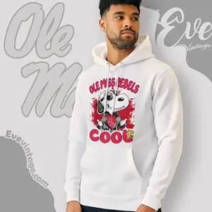 Snoopy Ole Miss Rebels Cool Hoodie