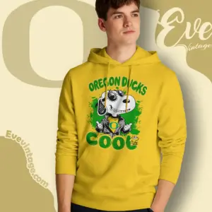 Snoopy Oregon Ducks Cool Hoodie