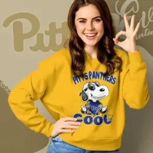 Snoopy Pitt Panthers Cool Sweatshirt