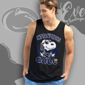 Snoopy Psu Nittany Lions Cool Tank Top Racerback