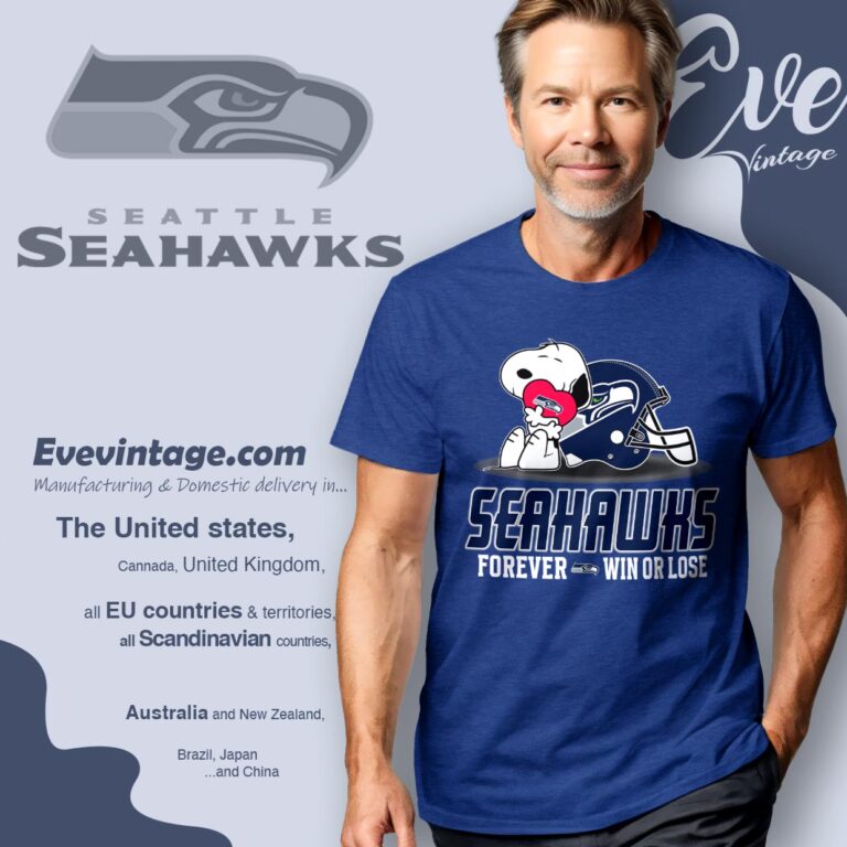 Snoopy Seattle Seahawks Forever Win Or Lose Shirt T shirt Snoopy Seattle Seahawks Forever Win Or Lose Shirt T shirt