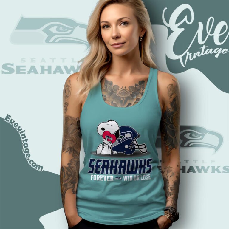 Snoopy Seattle Seahawks Forever Win Or Lose Shirt Tank Top Racerback Snoopy Seattle Seahawks Forever Win Or Lose Shirt Tank Top Racerback