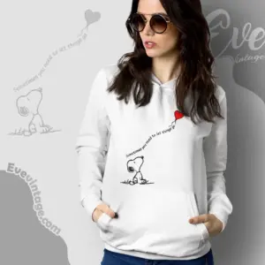 Snoopy Sometimes You Need To Let Thing Go Hoodie