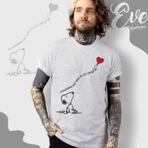 Snoopy Sometimes You Need To Let Thing Go T shirt