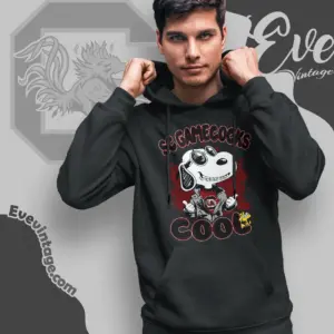 Snoopy South Carolina Gamecocks Cool Hoodie