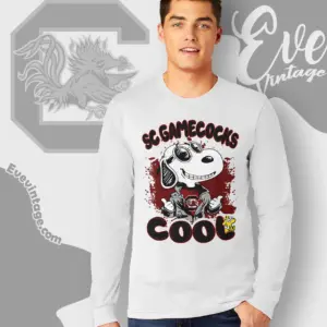 Snoopy South Carolina Gamecocks Cool Long Sleeve Tee