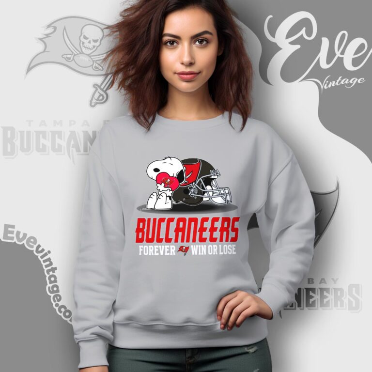 Snoopy Tampa Bay Buccaneers Forever Win Or Lose Shirt Sweatshirt Snoopy Tampa Bay Buccaneers Forever Win Or Lose Shirt Sweatshirt