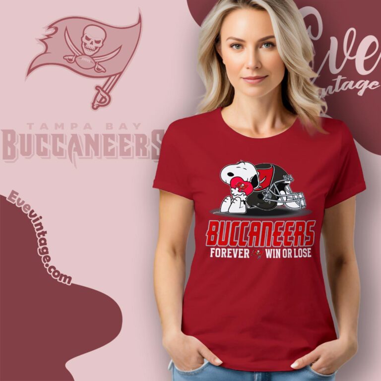 Snoopy Tampa Bay Buccaneers Forever Win Or Lose Shirt Women T shirt Snoopy Tampa Bay Buccaneers Forever Win Or Lose Shirt Women T shirt