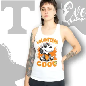 Snoopy Tennessee Volunteers Cool Tank Top Racerback