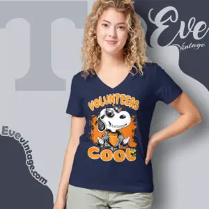 Snoopy Tennessee Volunteers Cool V Neck TShirt